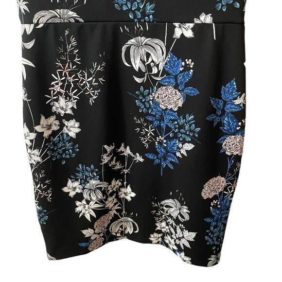 Banana Republic Factory Floral V Neck Sleeveless Floral Dress Size 8 - Picture 5 of 9